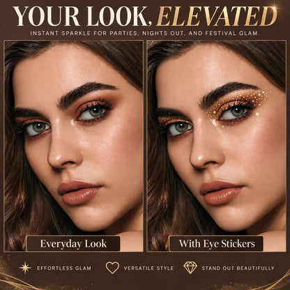 Beautnexa® ✨👁️ Gilded Metallic Eye Stickers