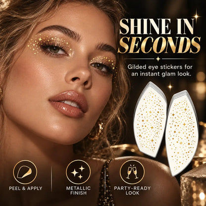 Beautnexa® ✨👁️ Gilded Metallic Eye Stickers