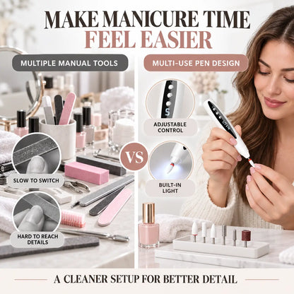 Beautnexa® 💅✨ Rechargeable Electric Nail Drill