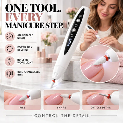 Beautnexa® 💅✨ Rechargeable Electric Nail Drill