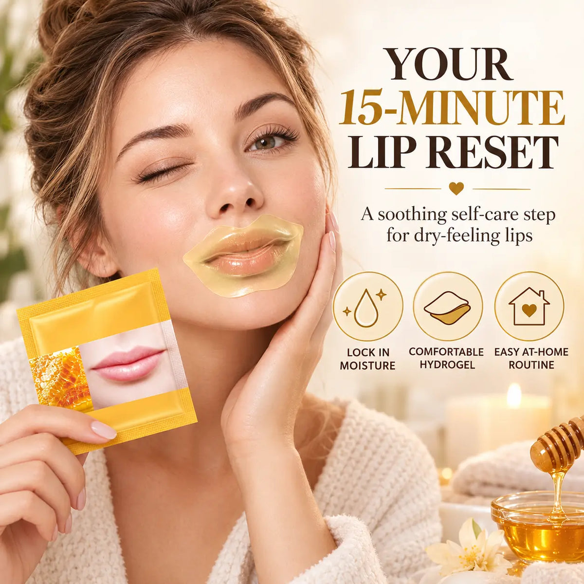 Beautnexa® 🍯💋 Honey Hydrogel Lip Mask
