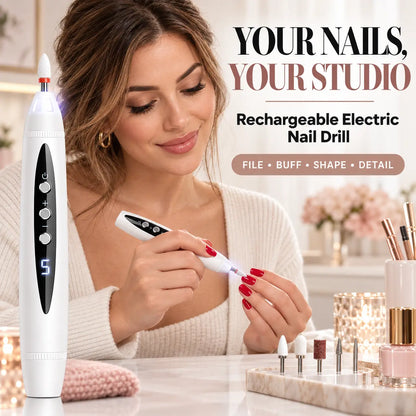 Beautnexa® 💅✨ Rechargeable Electric Nail Drill
