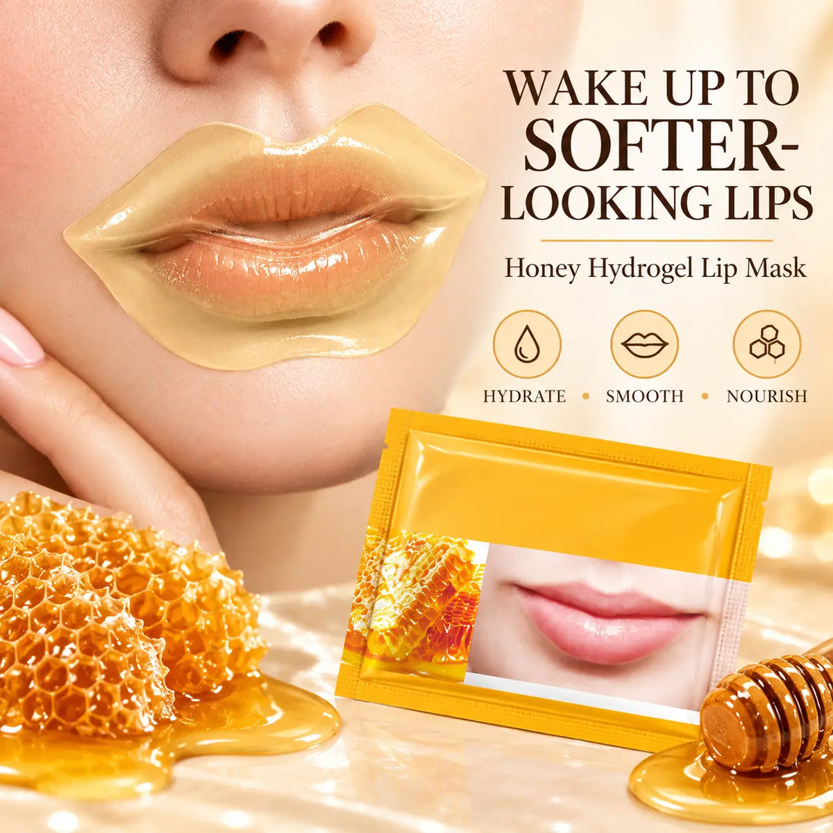 Beautnexa® 🍯💋 Honey Hydrogel Lip Mask