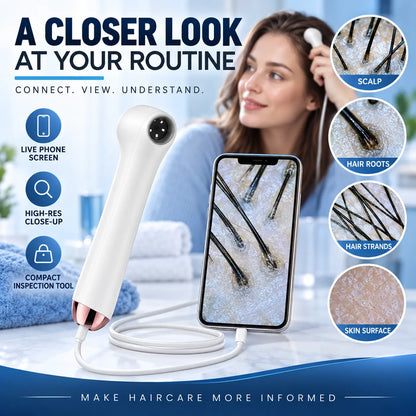 Beautnexa® 🔍📱 Smart Scalp Inspection Camera